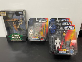 Lot Of 5 DELUXE Star Wars Action Figures