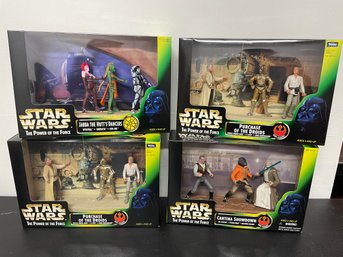 Star Wars Scene Sets Lot Of 4