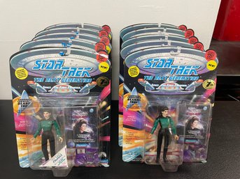 10 Star Trek The Next Generation (TNG) Deanna Troi Action Figures