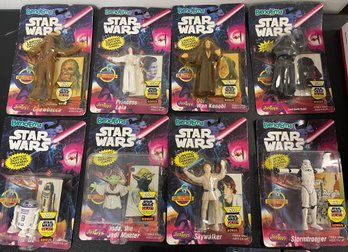 Complete Set Of 8 Star Wars BEND-EM'S