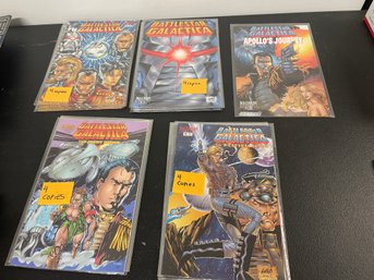 Maximum Press BATTLESTAR GALACTICA Comics Bagged