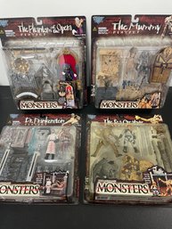 McFarlane Toys Complete Set Series 2 Playsets The MUMMY, Etc