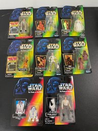 Lot Of 8 Star Wars Action Figures Han Others