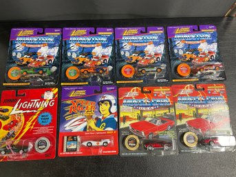 8 DIECAST JL IN PKG 1997 HALLOWEEN & MORE
