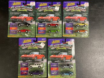 5 JL CLASSIC CUSTOMS CORVETTE COMPLETE SET