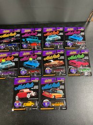 10 HOT RODS IN PKG