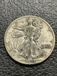 SILVER WALKING LIBERTY HALF DOLLAR 1943-S