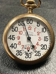 1907 Bunn Special Illinois Pocketwatch W/Ferguson Dial, 21 Jewels