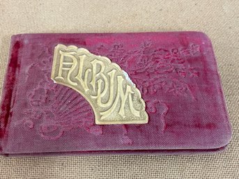Autograph Book Late 1800s