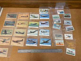 WWII CIGARETTE CARDS TYDOL FLYING A GASOLINE