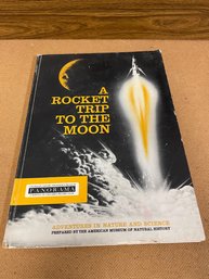 A ROCKET TRIP TO THE MOON BOOK - PANORAMA