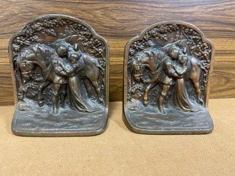 ROMEO & JULIET METAL BOOKENDS