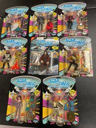 8 TNG Star Trek Figures
