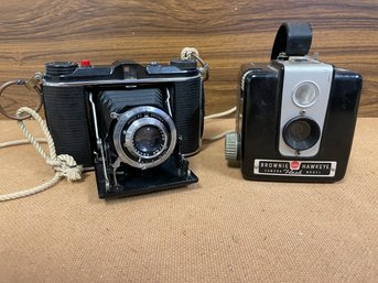 CAMERA LOT - ANSCO SPEEDEX - KODAK HAWKEYE