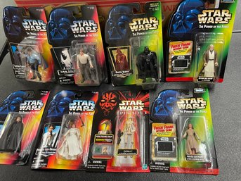 8 Star Wars Figures