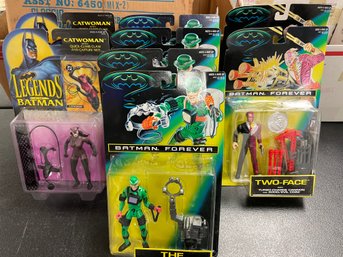 Lot Of 8 BATMAN Figures