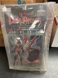 Signed And Numbered LADY DEMON Action Figure 0118/1500