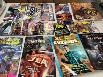 VINTAGE COMIC STORE POSTERS