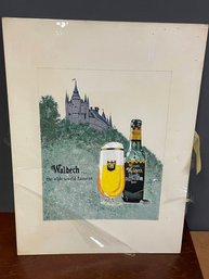 1960s Original Advertising Art - Hand Painted Pitch Boards