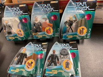 5 Star Trek Action Figures