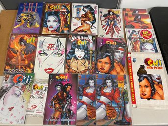 LOT SHI COMICS B