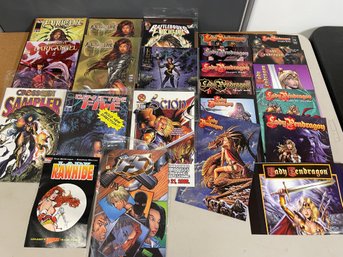 WITCHBLADE LADY PENDRAGON COMICS