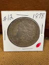 1878 MORGAN SILVER DOLLAR