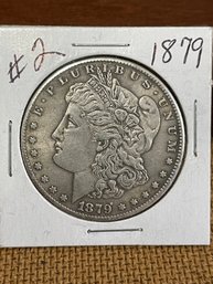 1879 MORGAN SILVER DOLLAR