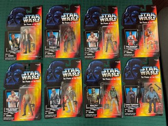 8 Star Wars Figures