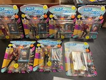 Lot Of 7 Star Trek Figures