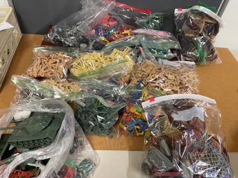 COBOYS AND INDIANS, ARMY MEN, ETC