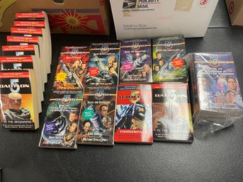 Lot Of 18 Babylon 5 Books