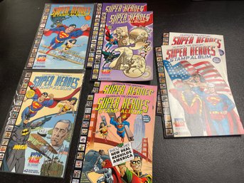 8 Stamp Heroes Albums USPS