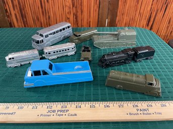 Midgetoy Metal Army Cars Trains