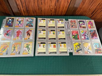 2 Full Sets Dc Comics  Trading Cards