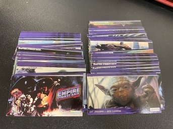 Topps Widevision EMPIRE STRIKES BACK Trading Cards Full Set
