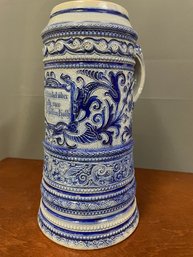 VINTAGE LARGE BLUE STEIN