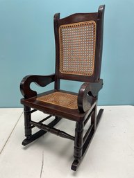 CHILDS CANE ROCKING CHAIR