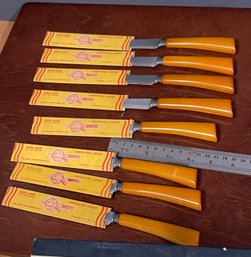 BURNS MFG CO 'BURNS KNIFE' SERRATED EDGE