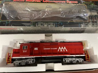 ATLAS 9198 DCC GP-40 VERMONT RAILWAY LOCOMOTIVE