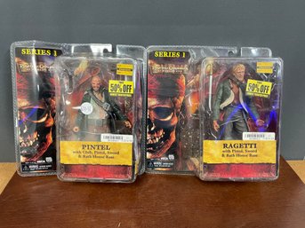 DISNEY - PIRATES OF THE CARRIBEAN 2 ACTION FIGS