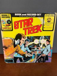 STAR TREK BOOK AND RECORD