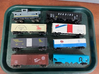 LOT OF 8 HO SCALE CARS