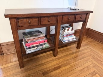 Great Quality Mission Style Oak Stand