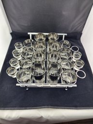 MCM Mercury Fade Bar Set With Caddy