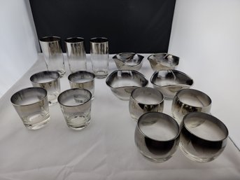MCM Mercury Fade Assortment Of Barware