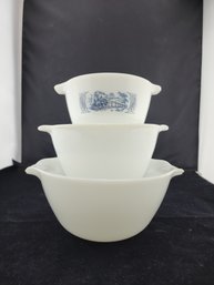 FireKing Nesting Bowls