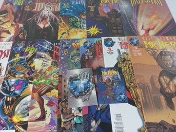 Tekkno Comics Lot Of 12 Leonard Nimoy Gene Roddenbury