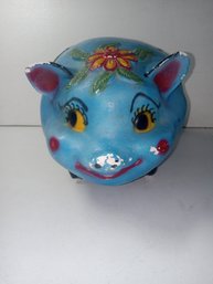 Vintage Mexican Piggy Bank