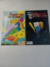 Adventure Time #15, #16 Lot Of 2 Comic Books 'kaboom Comix'